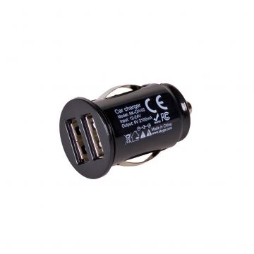 Chargeur allume cigare AK-CH-02 2100mA 2xUSB