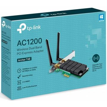 Carte WiFi TP-LINK Archer T4E Double Bande AC1200