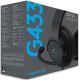 LOGITECH G433 7.1 surround, noir