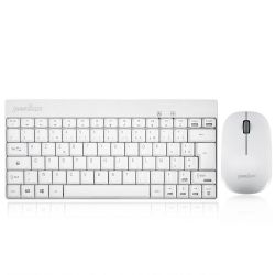 Ensemble clavier / souris sans fil Perixx Periduo-712, blanc