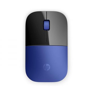 Souris HP Z3700 Wireless Mouse, sans fil, bleue