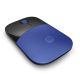 Souris HP Z3700 Gold Wireless Mouse, sans fil, bleue