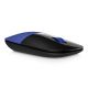 Souris HP Z3700 Gold Wireless Mouse, sans fil, bleue