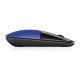 Souris HP Z3700 Gold Wireless Mouse, sans fil, bleue