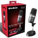 AVERMEDIA - Microphone à condensateur unidirectionnel - AM310