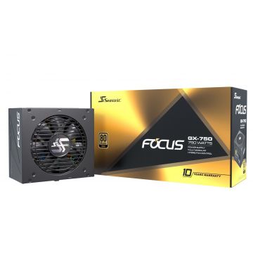 Alimentation Seasonic FOCUS-GX-750 80+ Gold, modulaire