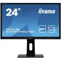 Moniteur 24" iiYama B2483HSU-B5, Led, 1ms, VGA, HDMI, DP, HP