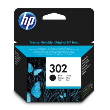 Cartouche HP 302, noire, 3.5ml, 190 pages