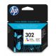 Cartouche couleur HP n°302, 4ml, 165 pages