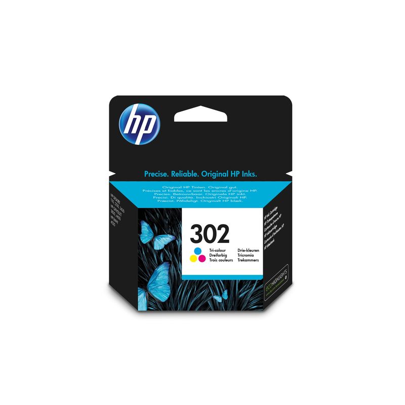 HP 303 - tricolore à base de colorant - originale - cartouche d'encre