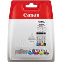 Pack de cartouches Canon CLI-571 (noire et couleur)