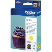 BROTHER LC-123, jaune, 600 pages