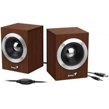 Enceintes SP-HF280 WOOD 6W RMS Surround - USB Jack - CARON