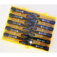 Kit de tournevis de précision boîte de 10 (plat, cruciforme, torx) 8800C