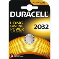 Pile de carte mère Duracell CR2032 3V, 220mAh