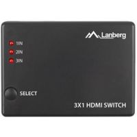Switch HDMI, 3 entrées vers 1 sortie HDMI - Lanberg SWV-HDMI-0003