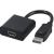 Adaptateur DisplayPort vers HDMI femelle - 10cm - Cablexpert A-DPM-HDMIF-002