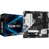 ASRock B550M PRO4 - AMD AM4 - MATX - 4xDDR4 - 2xPCIEX16 -M.2