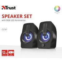 Enceintes Trust Gemi 6 W, RGB