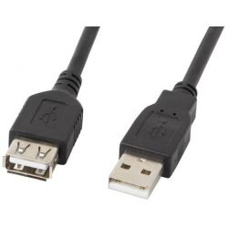 Rallonge USB 2.0 A/A M/F en 1.8 mètre