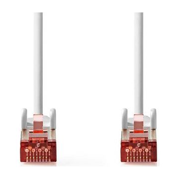 Cable réseau 20m ethernet RJ45 Cat6a Gigabit, gris - CARON