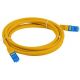 Cable réseau 2m ethernet RJ45 Cat6A S/FTP, Orange
