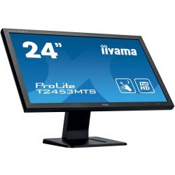 Moniteur 24" Iiyama ProLite T2453MTS-B1 tactile 10 points - HDMI - DVI -VGA