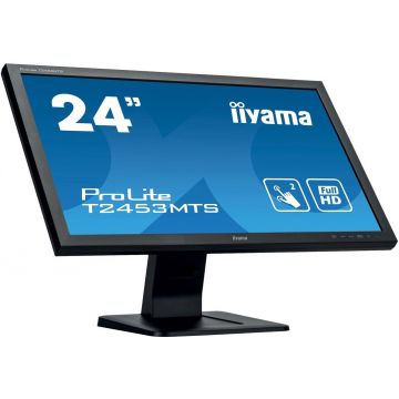 Moniteur 24" Iiyama ProLite T2453MTS-B1 tactile 10 points - HDMI - DVI -VGA