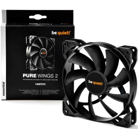 Ventilateur be quiet! BL047, 14cm, PWM - CARON Informatique - Calais