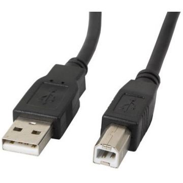 Câble USB 2.0 en 5m série A à série B, noir