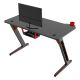 Bureau Gaming Berseker TABLE-BSK-BASIC-BALDER-120-BK-RED