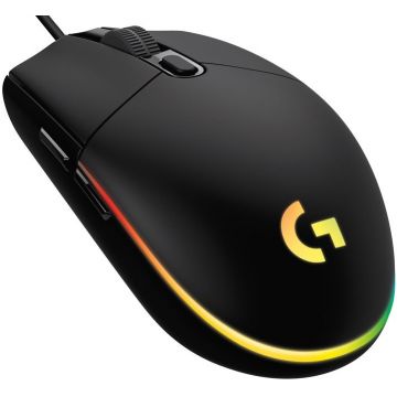 Souris LOGITECH G203 LIGHTSYNC Gaming Mouse, noire