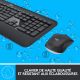 Pack clavier souris Logitech MK540, sans fil