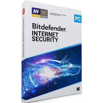 Bitdefender Internet Security, 1PC / 1 an