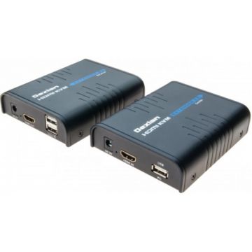 DEXLAN Déport KVM HDMI / USB sur IP Ethernet Gigabit