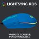 Souris LOGITECH G203 LIGHTSYNC Gaming Mouse, bleue