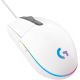 Souris LOGITECH G203 LIGHTSYNC Gaming Mouse, blanche