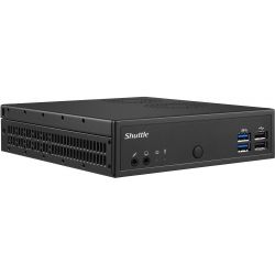 SHU DH02U Shuttle DH02U Slim-PC barebone / Celeron 3865U / Nvidia GTX 1050 /4x HDMI / 120W