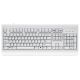 Clavier PERIBOARD-106W FR, blanc