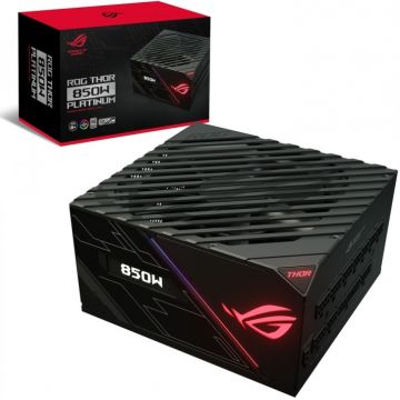 Alimentation ASUS ROG THOR, 850w, modulaire, 80+ Platinium - ROG-THOR-850P