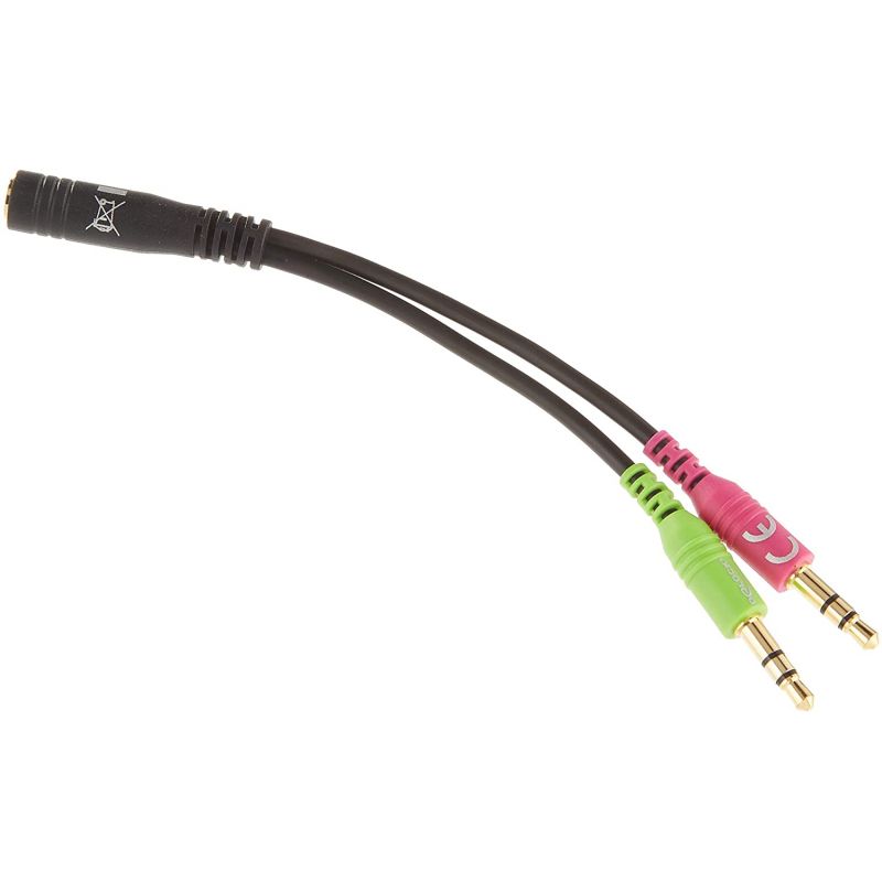 Delock: adaptateur jack 3.5 4 pins pour casque micro - CARON