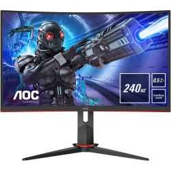 Moniteur AOC 27" INCURVE 1500R - FULL HD - 240Hz - 0.5MS - HDMI - DP