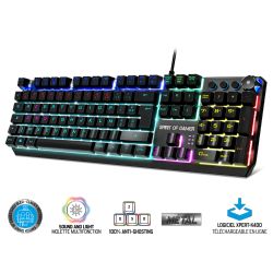 Clavier mécanique RGB XPERT K400 (Réf. : CLA-XK400)