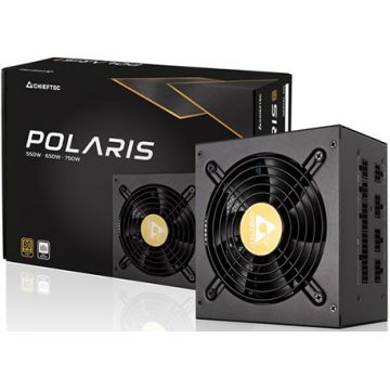 CHIEFTEC Polaris 650W certifiée 80Plus GOLD Full Modular ATX 12V 2.4