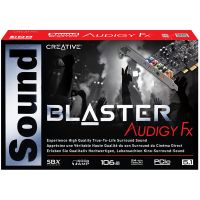 Creative Labs Sound Blaster Audigy FX 5.1 channels PCI-E x1