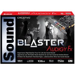 Carte son Creative Labs Sound Blaster Audigy FX 5.1 channels PCI-E x1