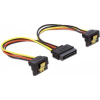 DELOCK 60128 Y d'alimentation serial ATA - SATA M vers 2x SATA F