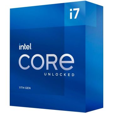 CPU Intel Core i7 11700, 2.5Ghz Turboost 4.9Ghz, 16Mo, 125w, LGA1200, box