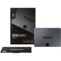 SSD Samsung 870 QVO MZ-77Q4T0BW, 4To SATA3, 560Mo/s
