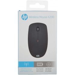 Souris HP Wireless Mouse X200 sans fil 1600dpi, noire